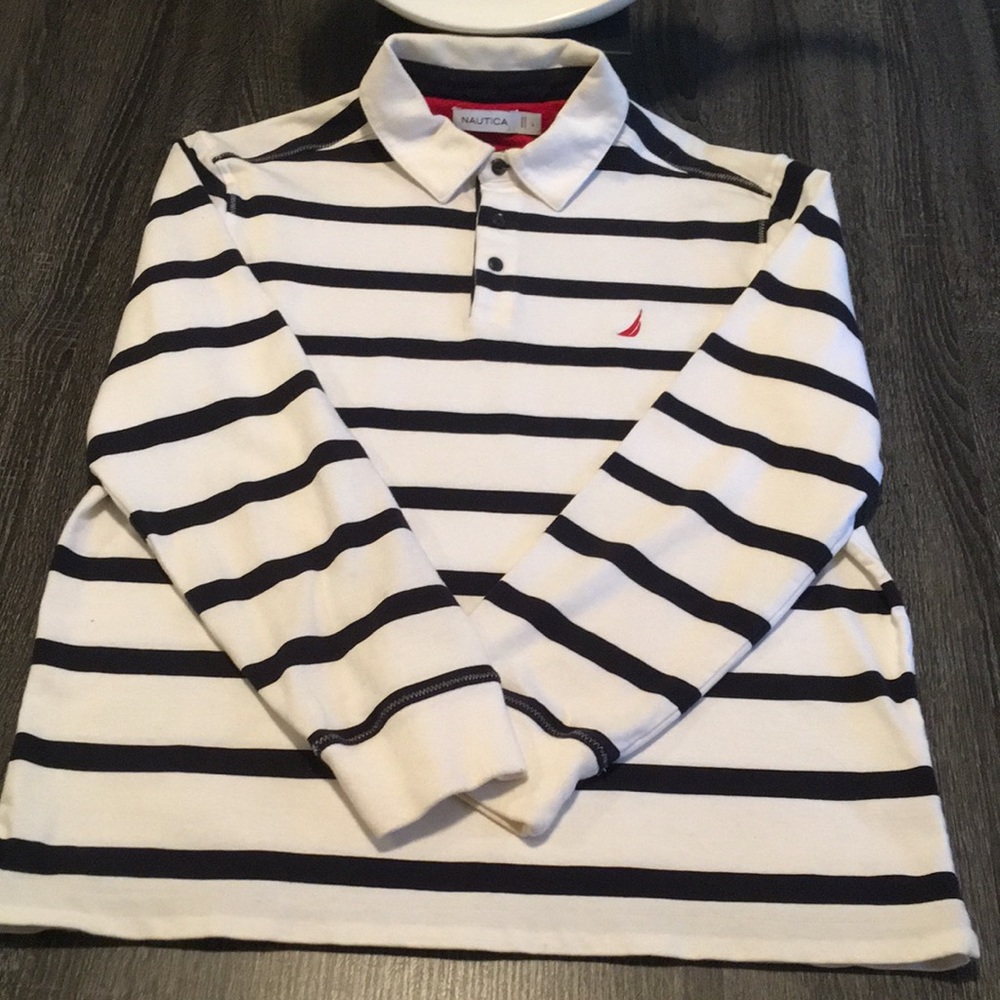 NAUTICA long sleeve polo